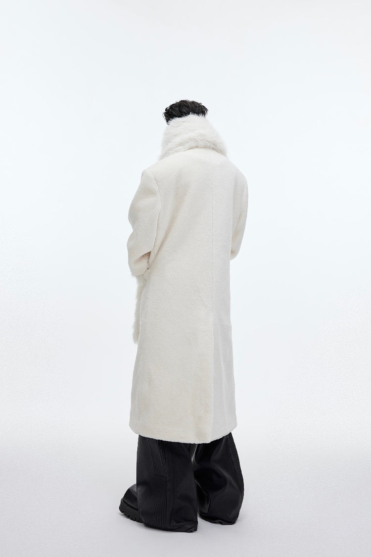 Woolen Long Coat — Argue Culture — view 6