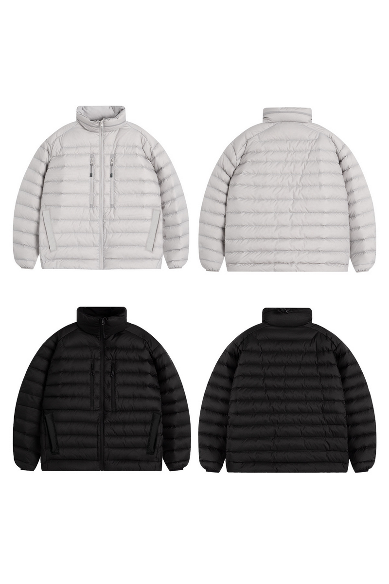 Quilted Down Puffer Jacket