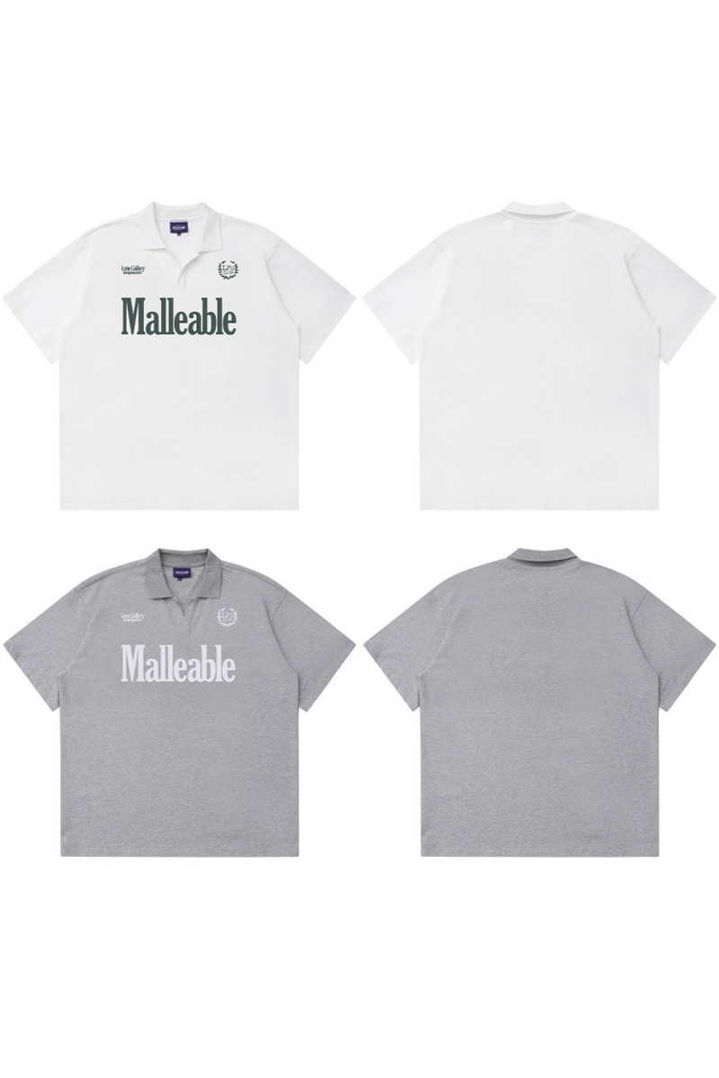 Polo Collar Jersey T-Shirt