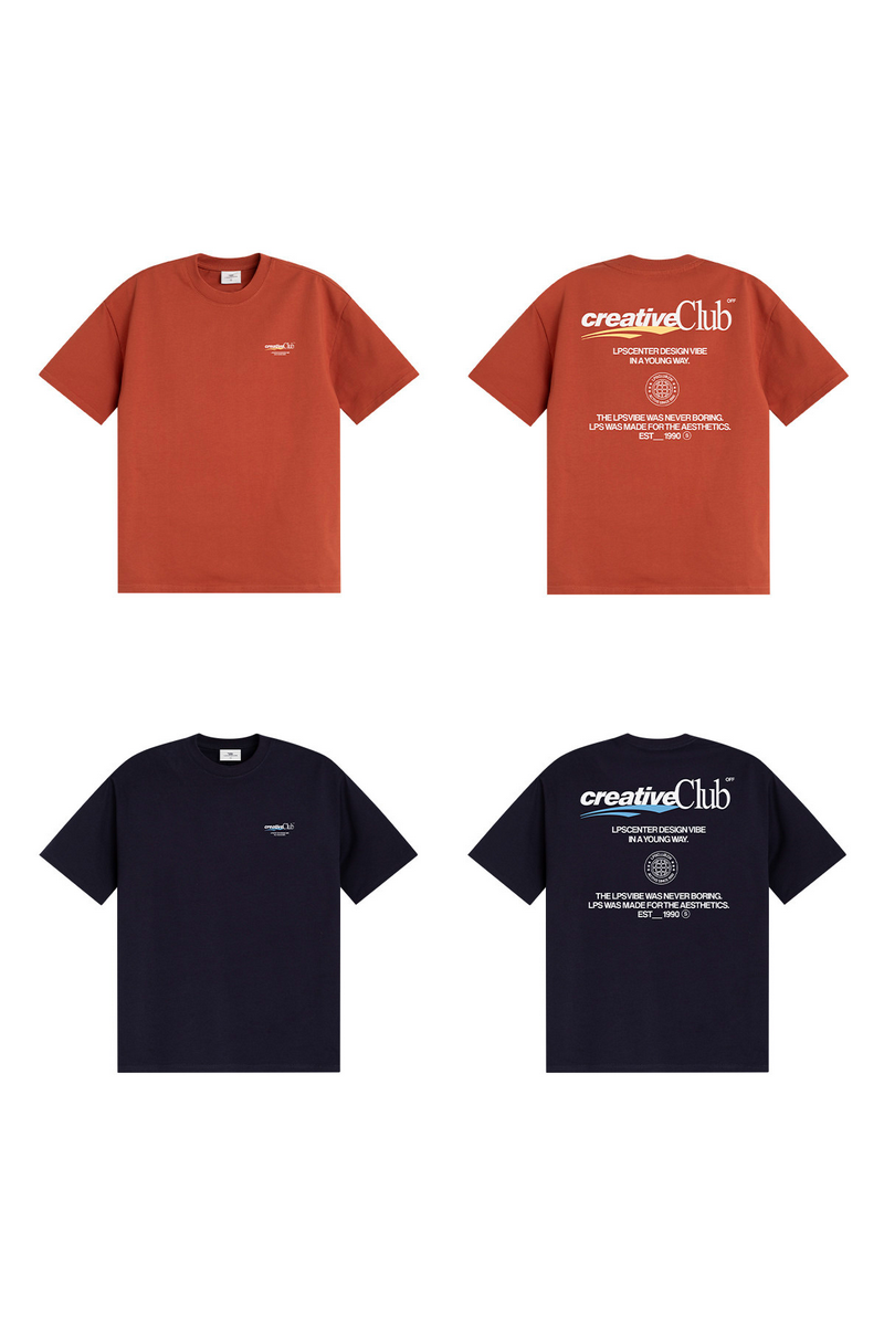 Vintage Contrast Graphic Tee