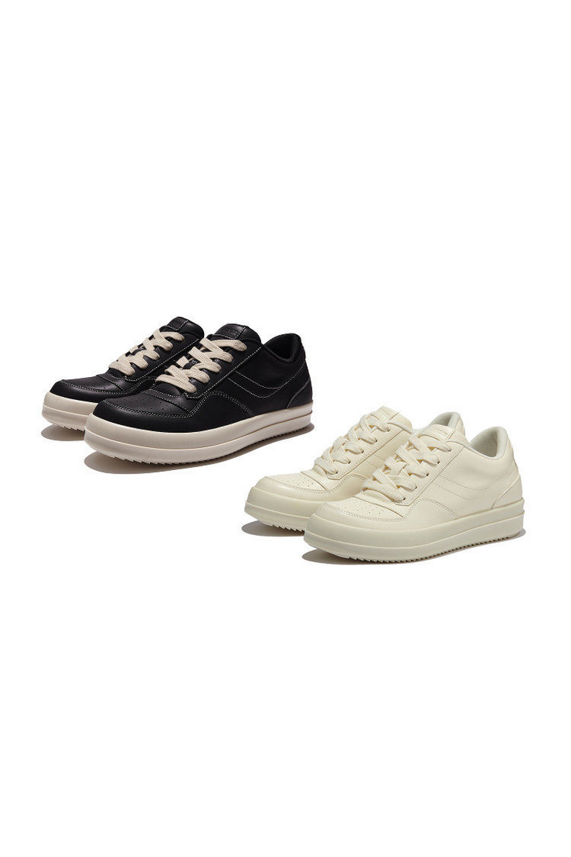 Minimal Leather Sneakers