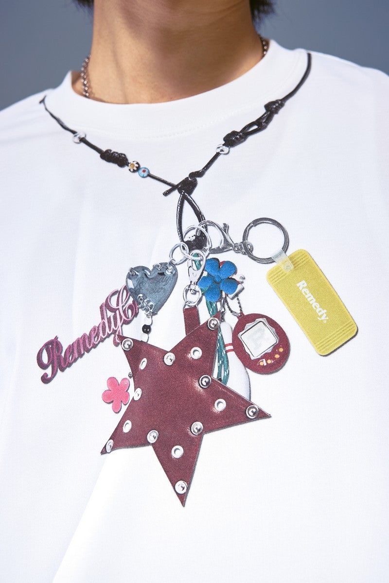 Necklace Print Long Sleeve