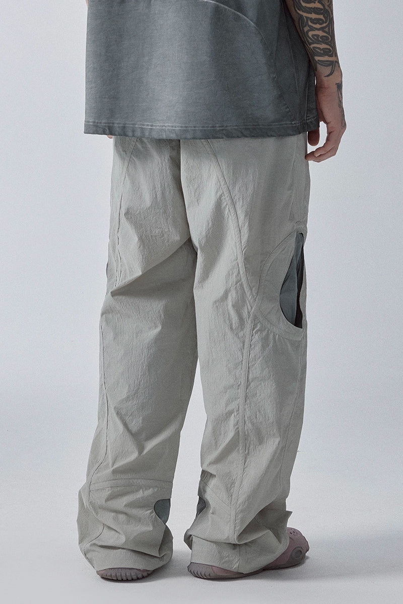 Color Block Cargo Pants