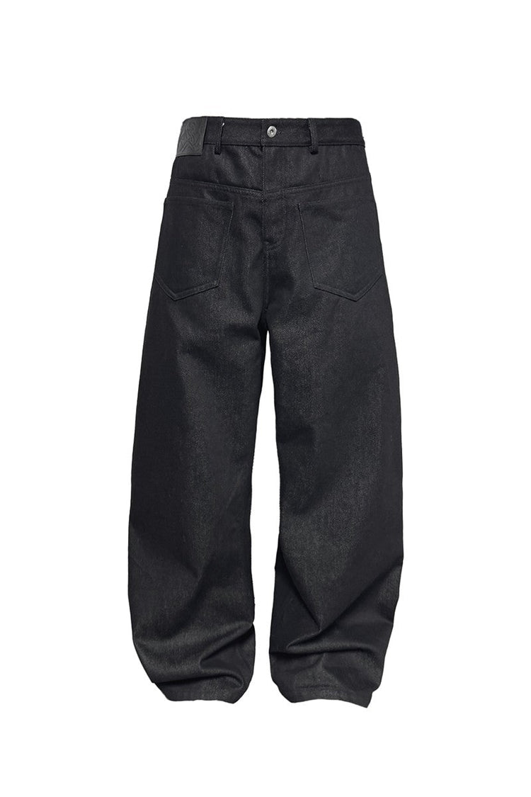 Inside-Out Banana Cut Jeans