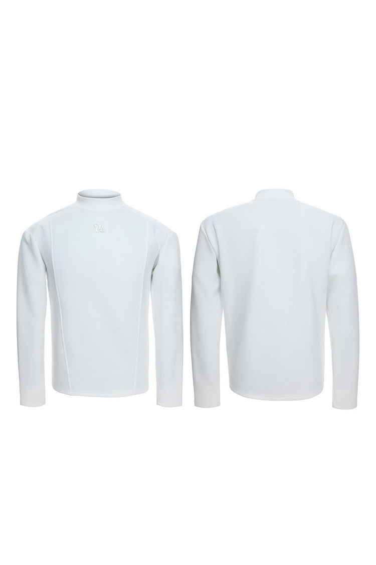 Soft Stretch Mock Neck Top — Argue Culture — view 5