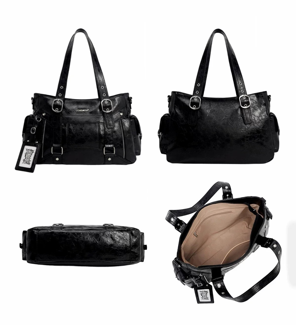 Large Biker Tote Bag