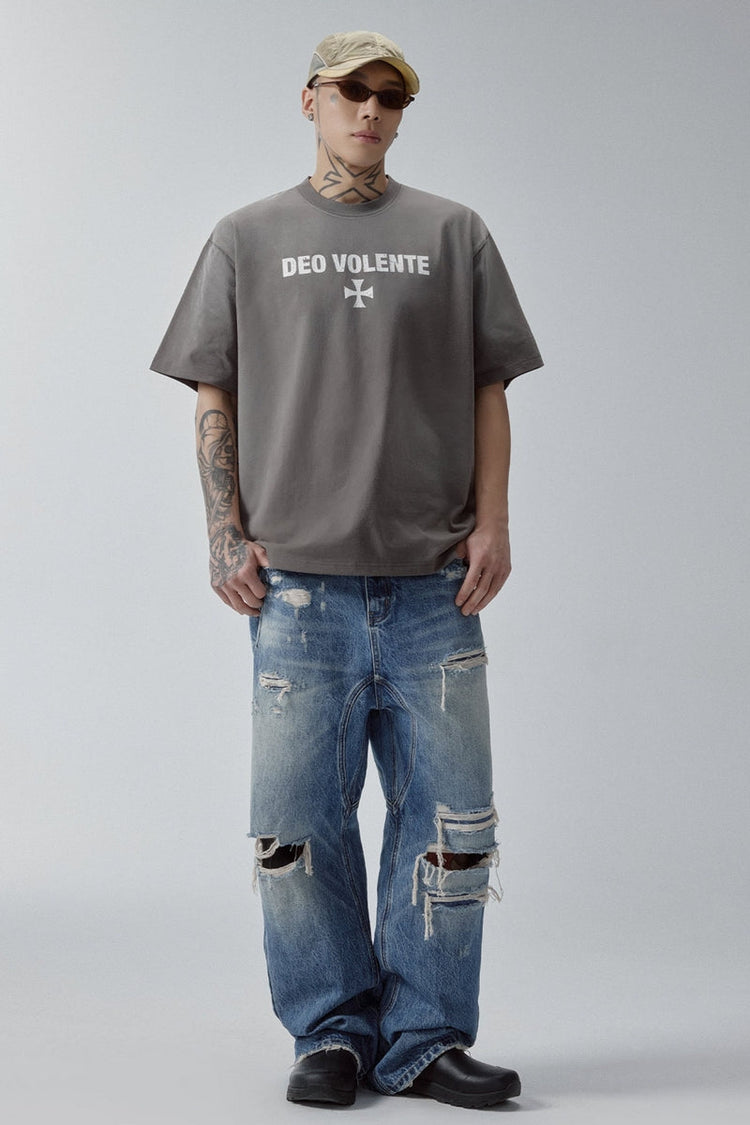 Vintage Ripped Jeans — F2CE — view 3