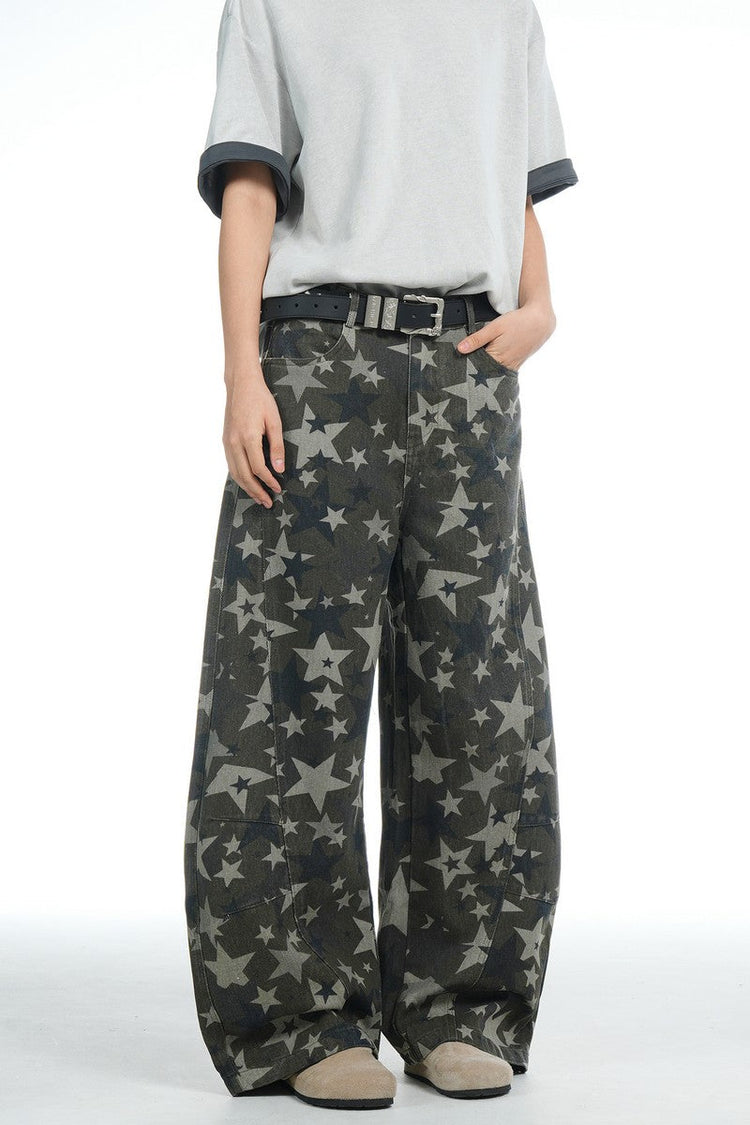 Star Camo Blade Pants — Trenqor Basics — view 5