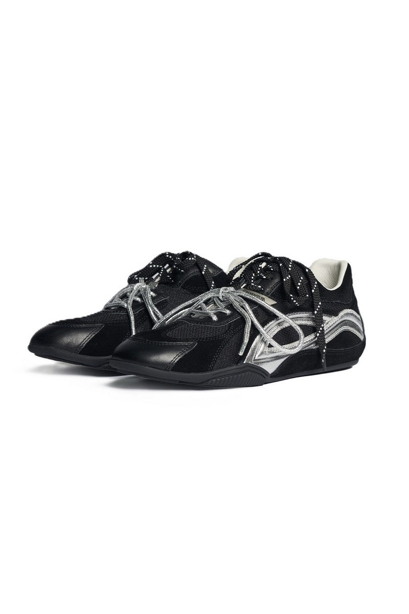 Racing Style Trainer Sneakers