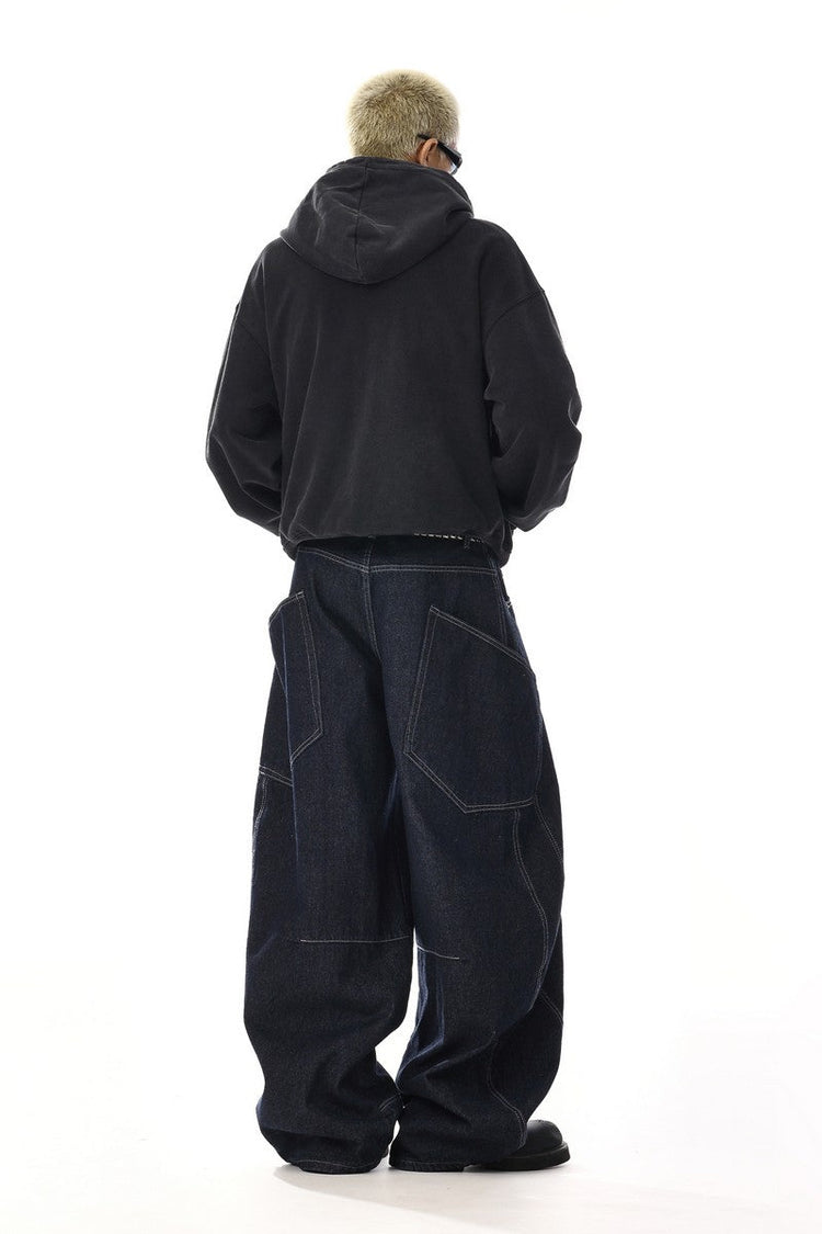 Vintage Loose Blade Jeans — MEBXX — view 5