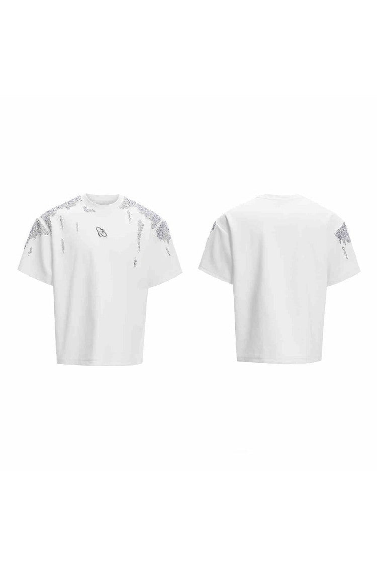 Sequin Irregular Luxe Tee — Argue Culture — view 7