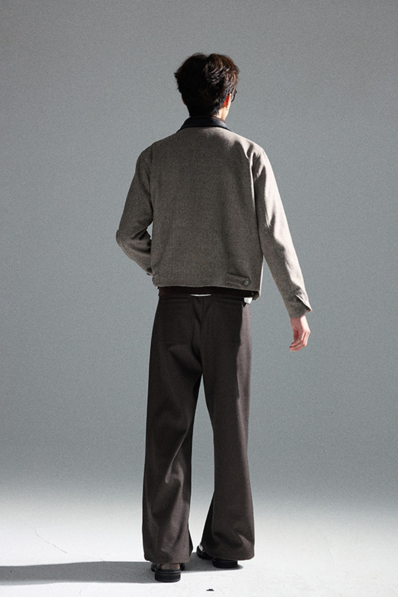Herringbone Wool Jacket