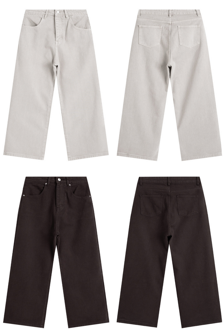 Soft Straight Jeans — Loopsoon — view 7