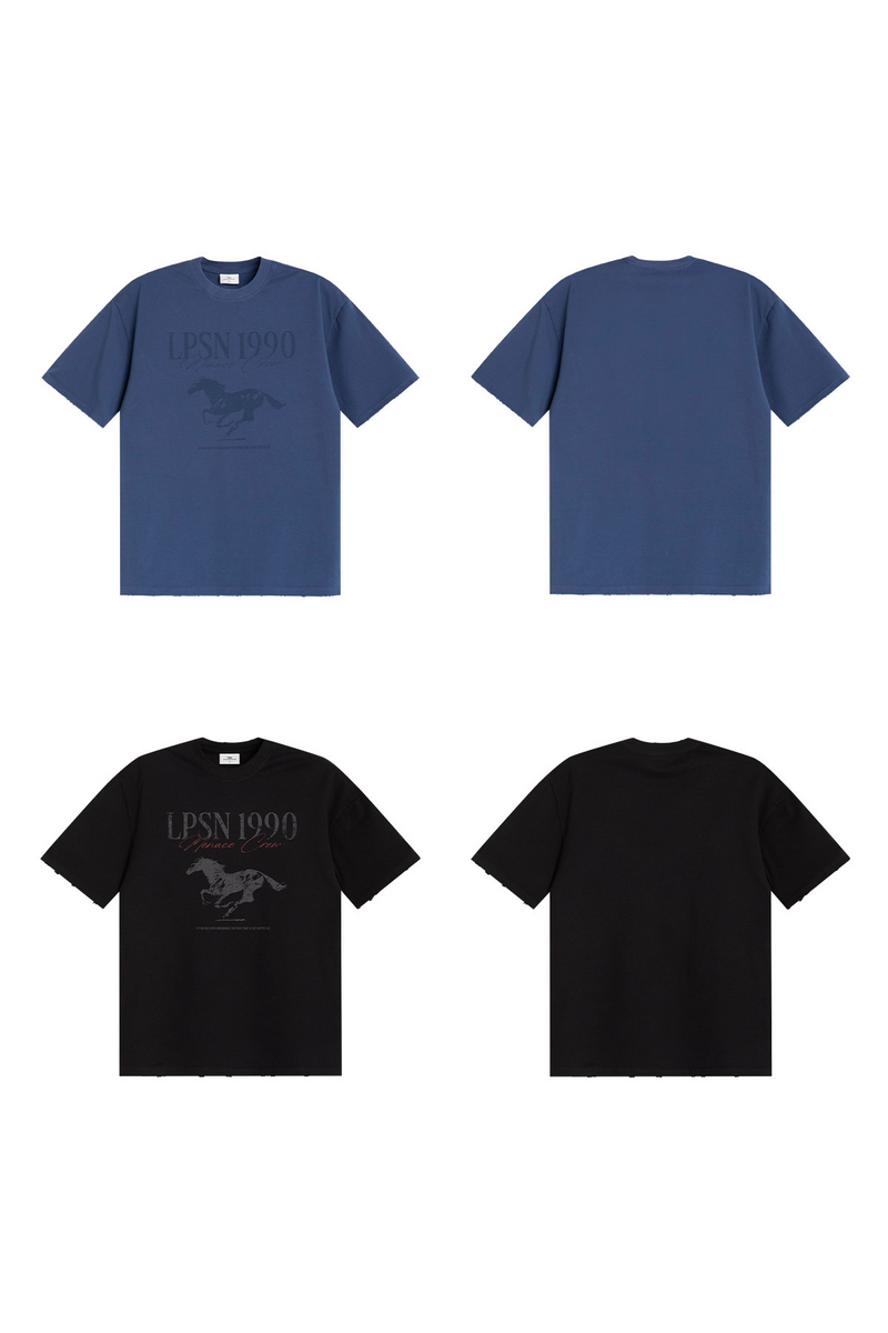 Distressed Horse Graphic Tee