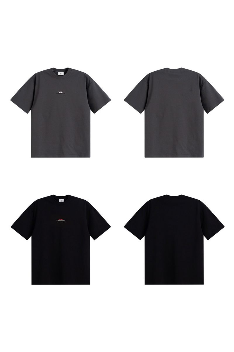 Embroidered Logo Crew Tee