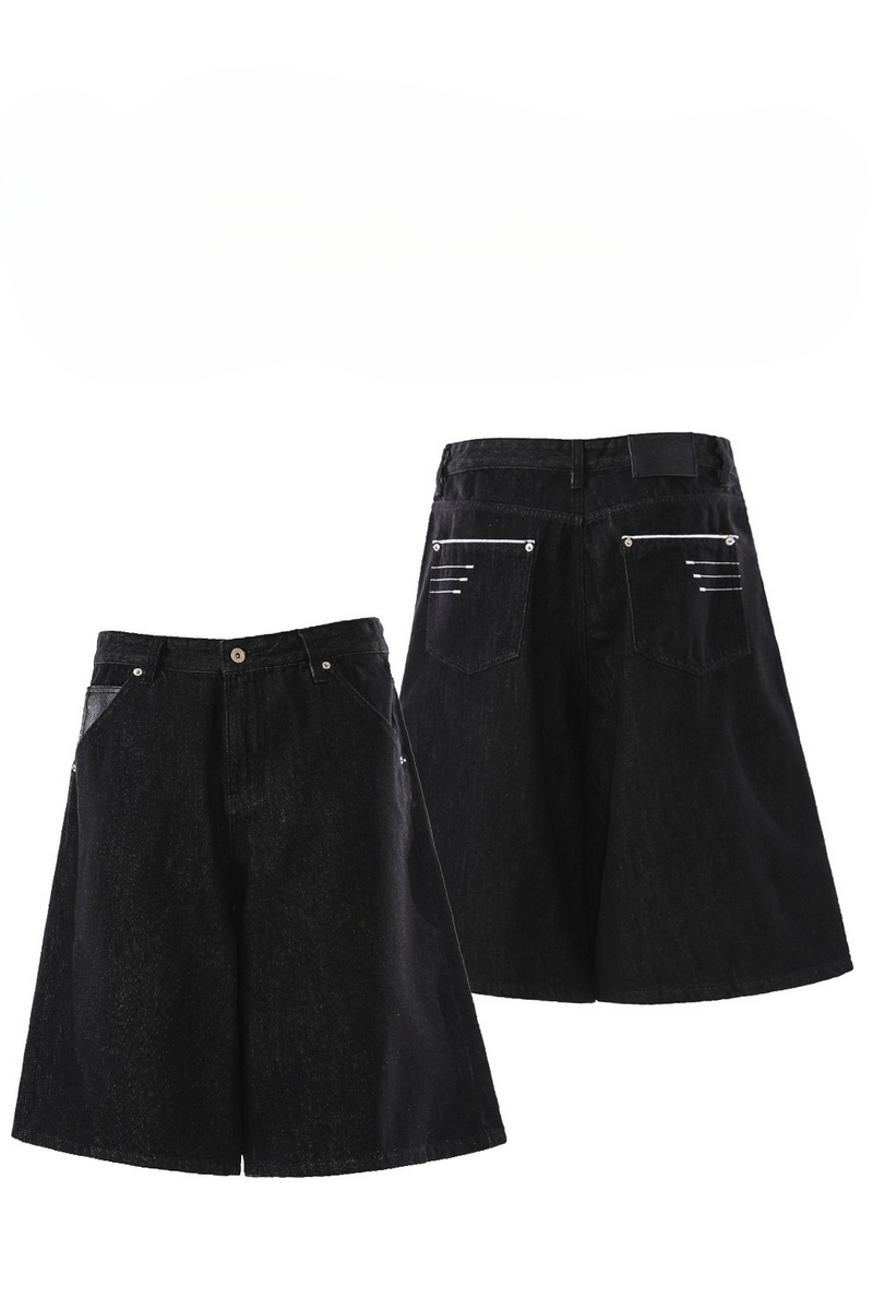 Raw Denim Shorts