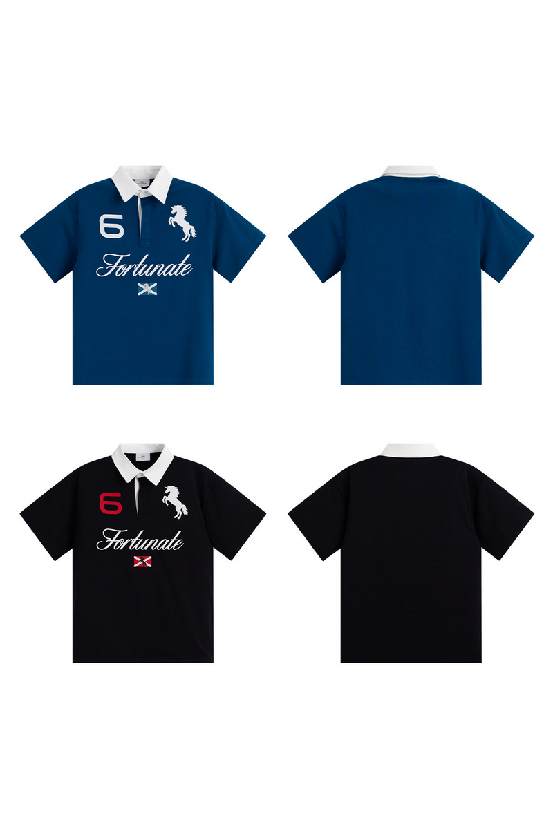 Warhorse Embroidered Polo Shirt