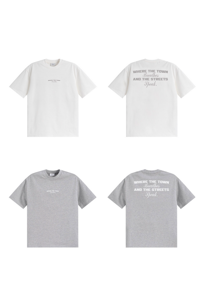 Back Print Graphic Tee