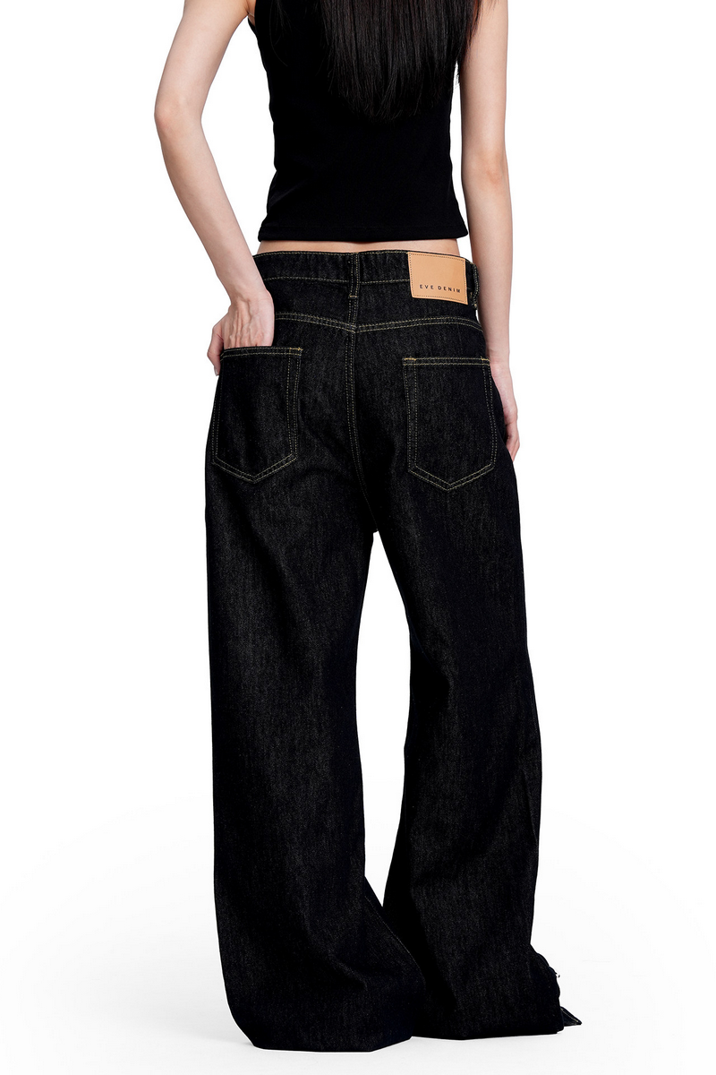 Buckle Raw Jeans