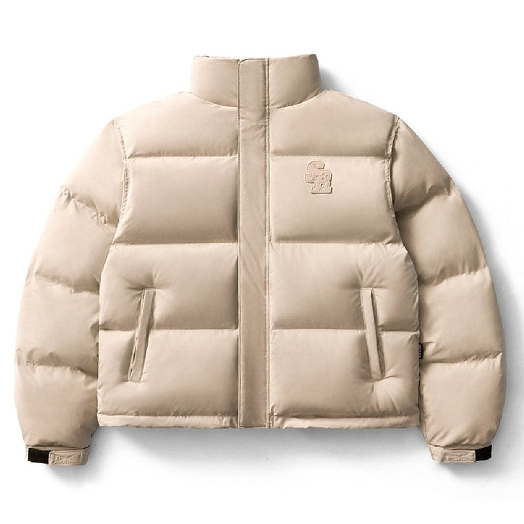 Embossed Logo Puffer Jacket — Remedy — view 9