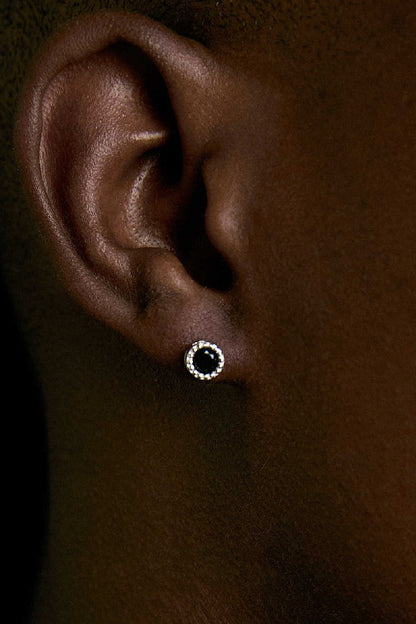 Colorful Hip Hop Stud Earrings