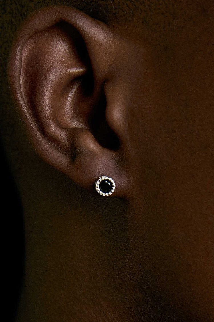 Colorful Hip Hop Stud Earrings — Hit List — view 3