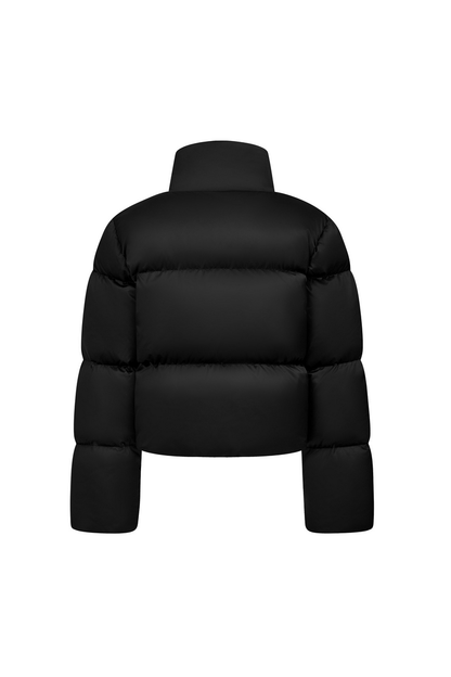 Satin Boxy Down Jacket