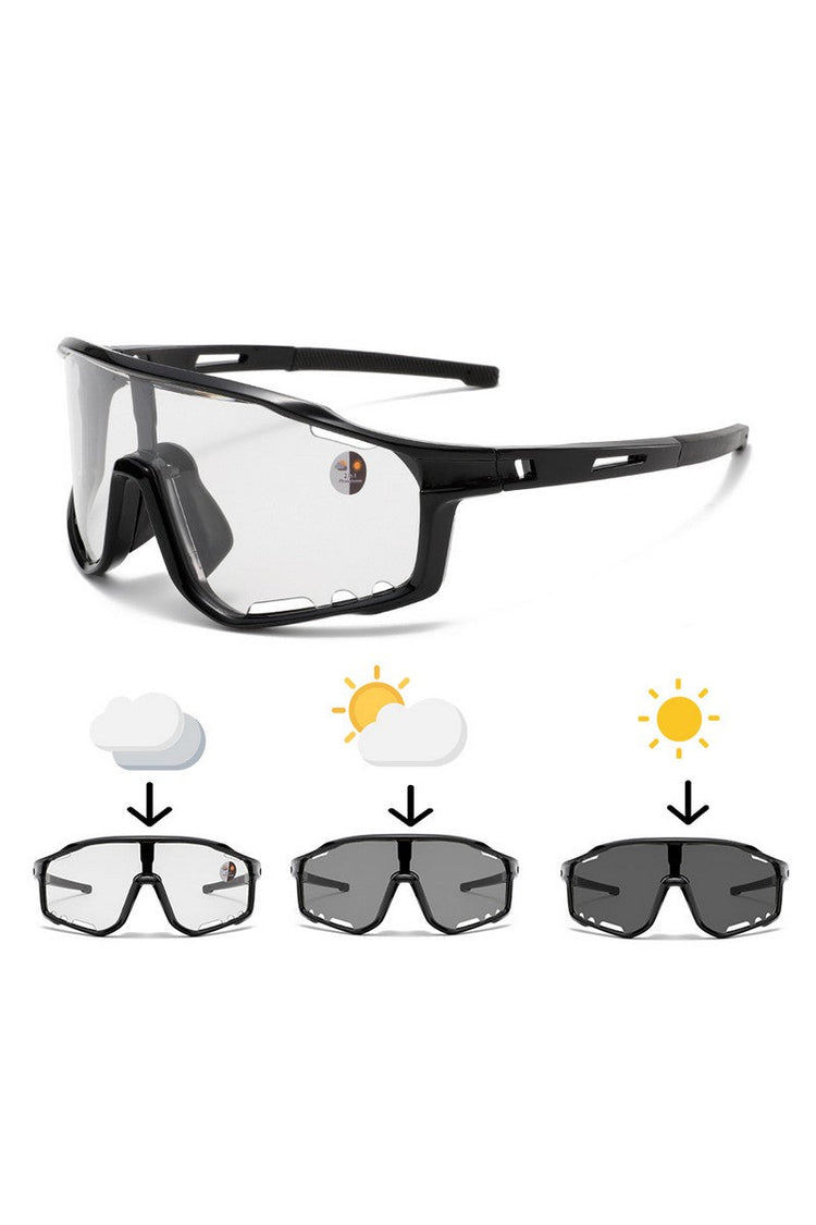Photochromic Sport Cycling Sunglasses — Trenqor Basics — view 5