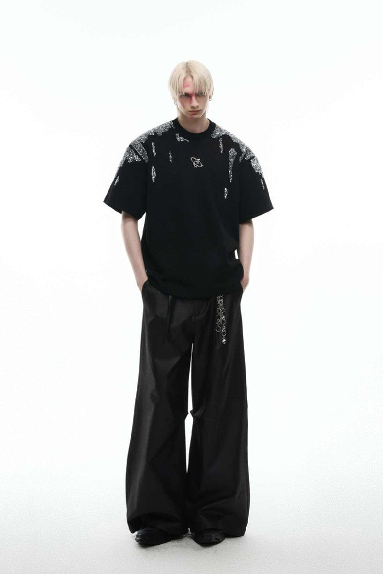 Sequin Irregular Luxe Tee — Argue Culture — view 5