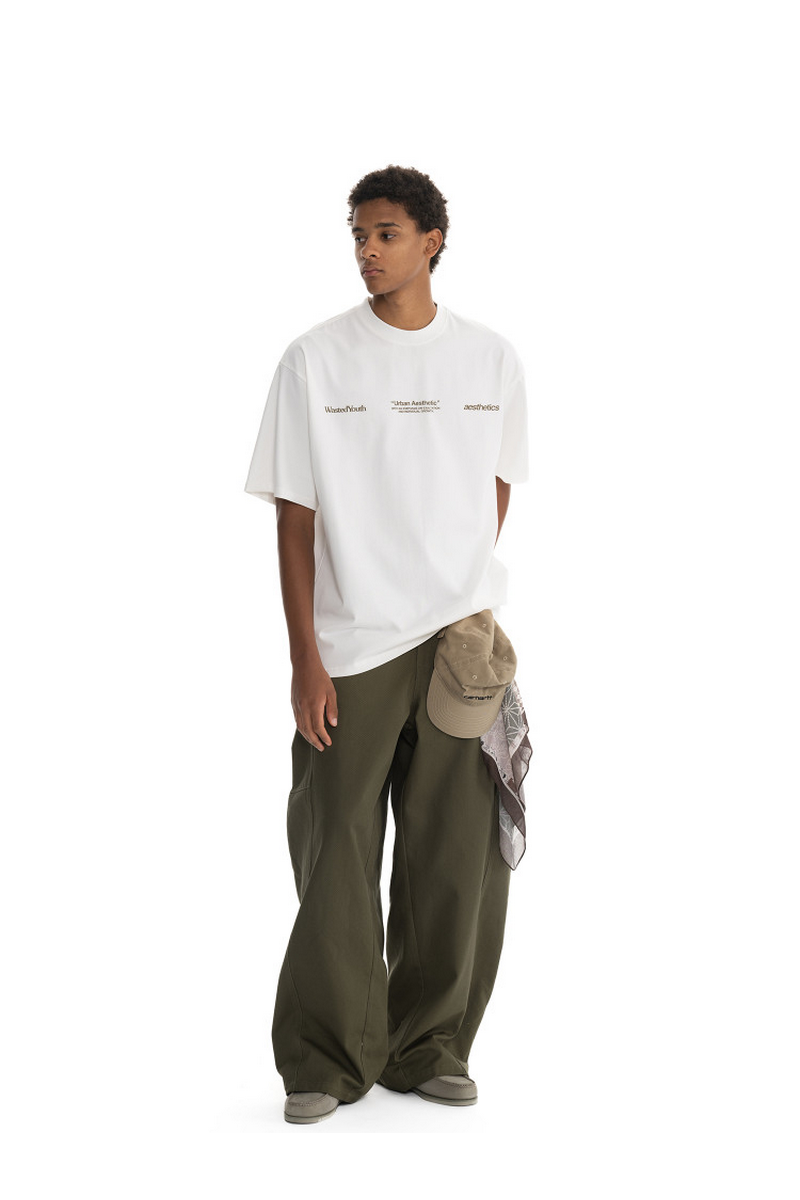 Front Letter Print T-Shirt