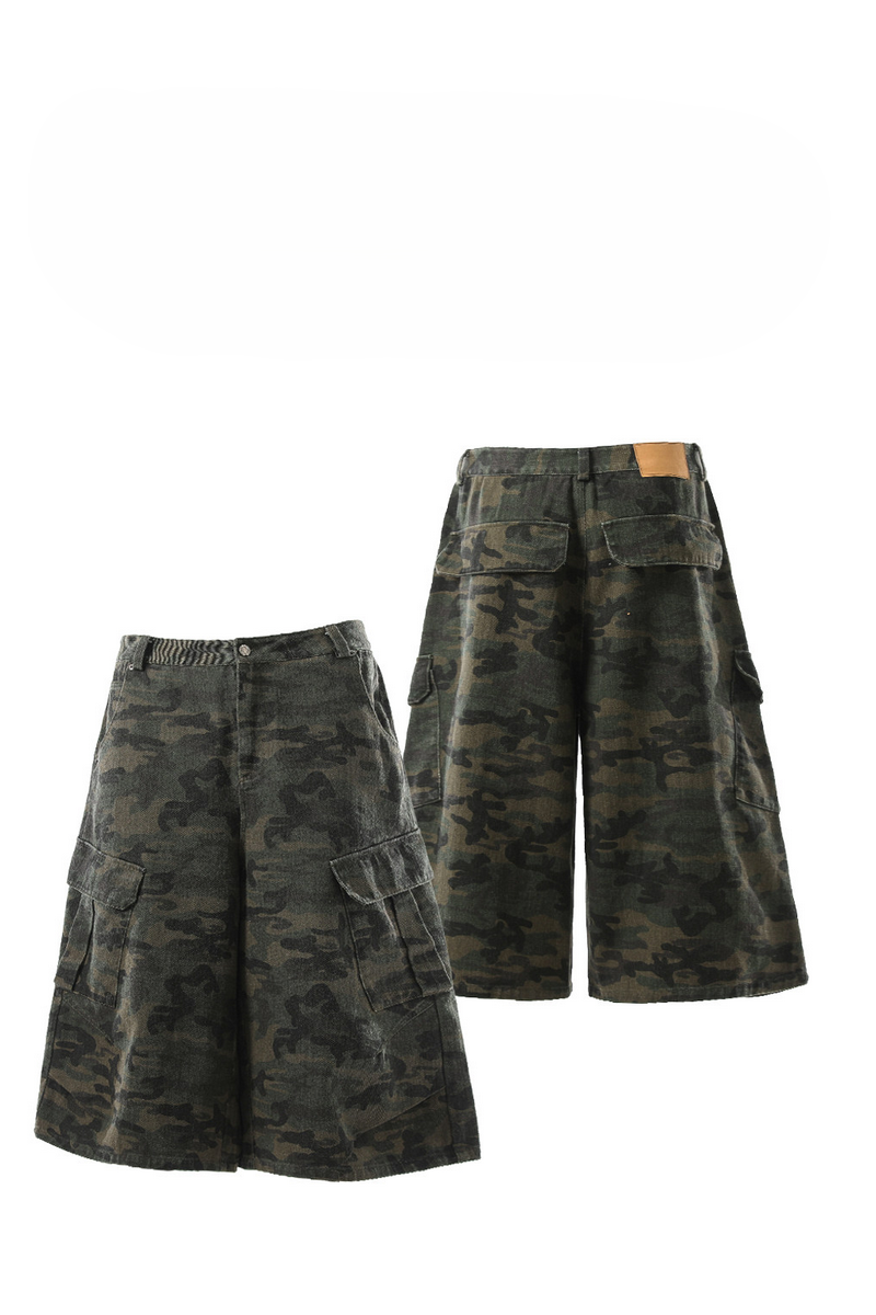 Camo Cargo Shorts