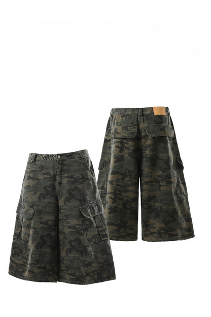 Camo Cargo Shorts