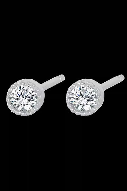 Colorful Hip Hop Stud Earrings