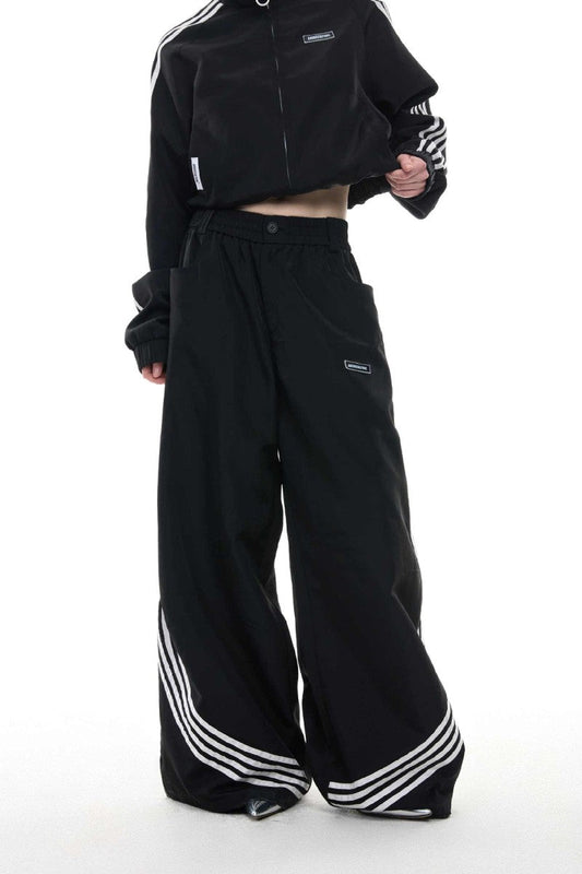 Striped Retro Track Pants
