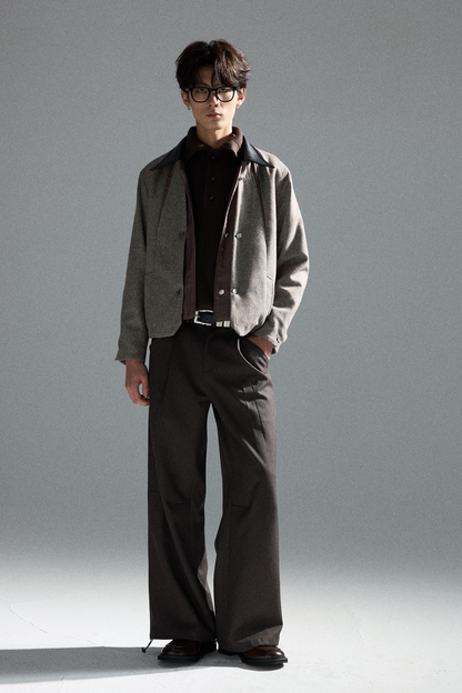Herringbone Wool Jacket