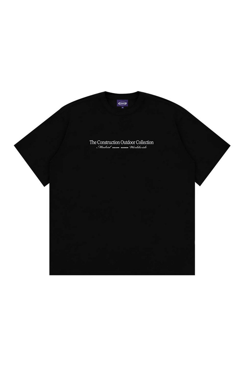 Multi Line Print T-Shirt