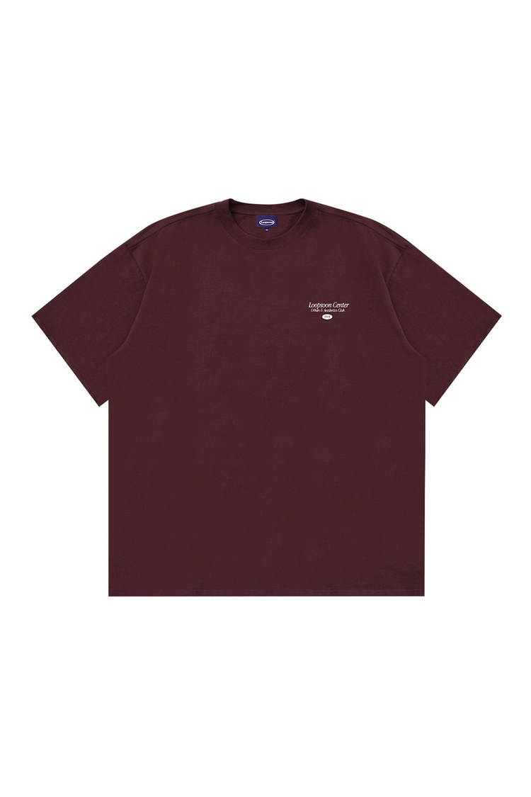 Back Print Heavyweight T-Shirt — Loopsoon — view 5
