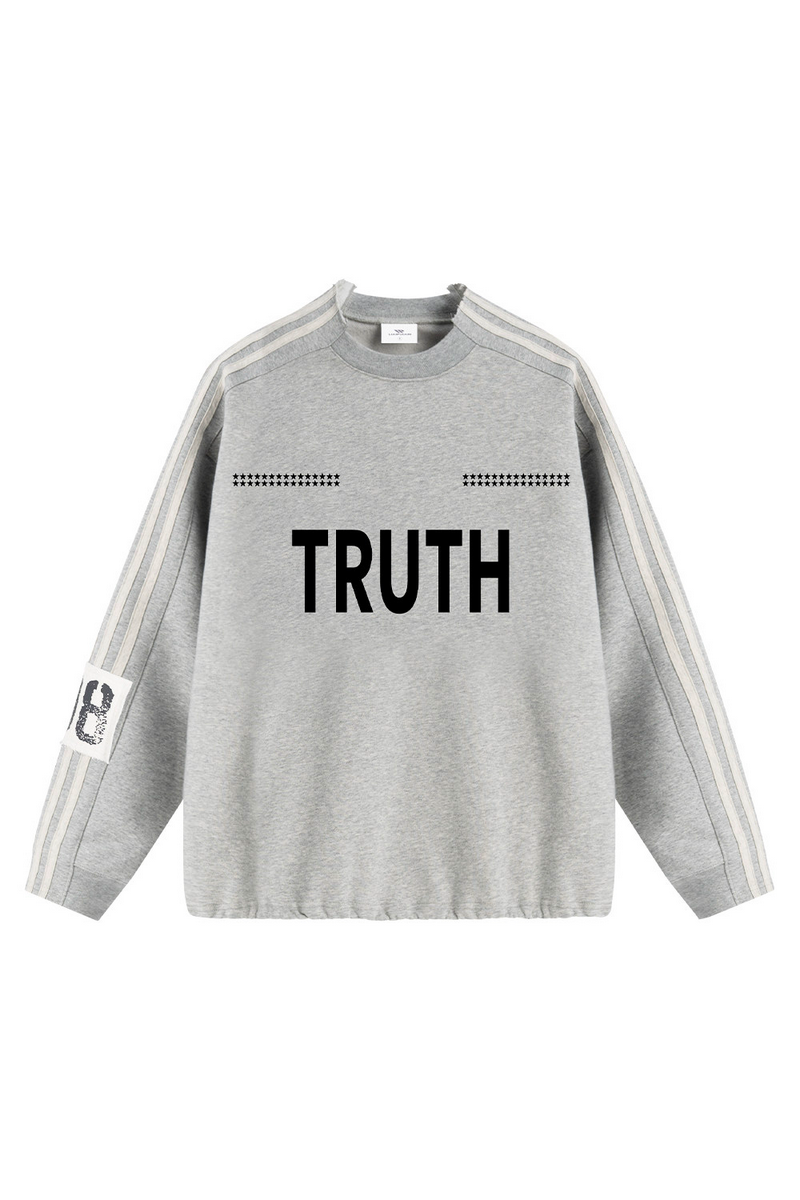 Four Stripe Graphic Sweatshirt