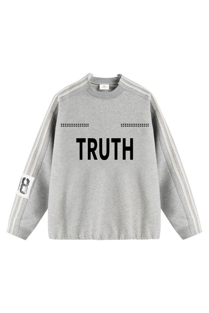 Four Stripe Graphic Sweatshirt