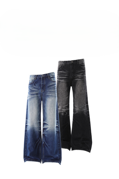 Whisker Washed Jeans