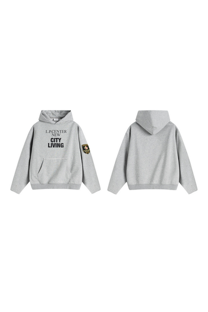 Badge Print Tracksuit Set