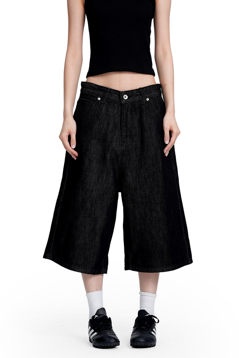 Raw Denim Shorts
