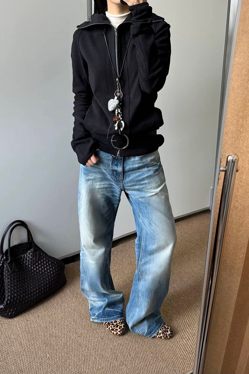 Baggy Washed Jeans