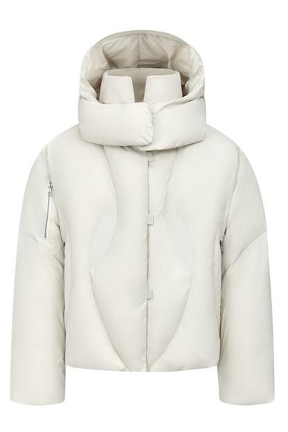 Detachable Hood Down Jacket