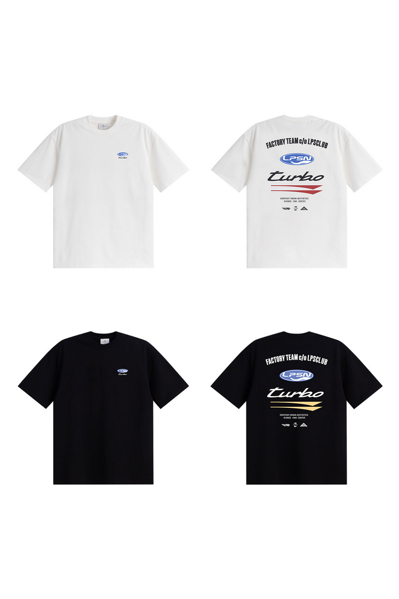 Retro Letter Graphic Tee