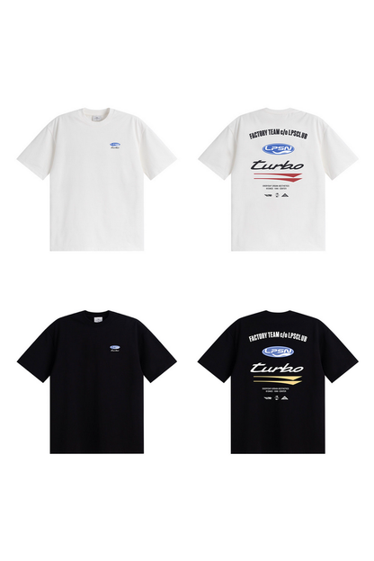 Retro Letter Graphic Tee