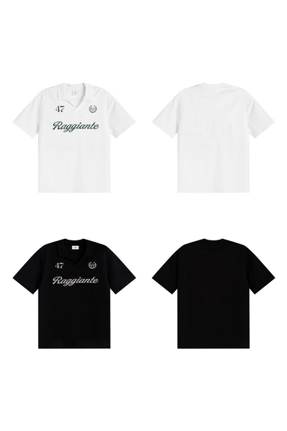 Jersey Polo Graphic Tee