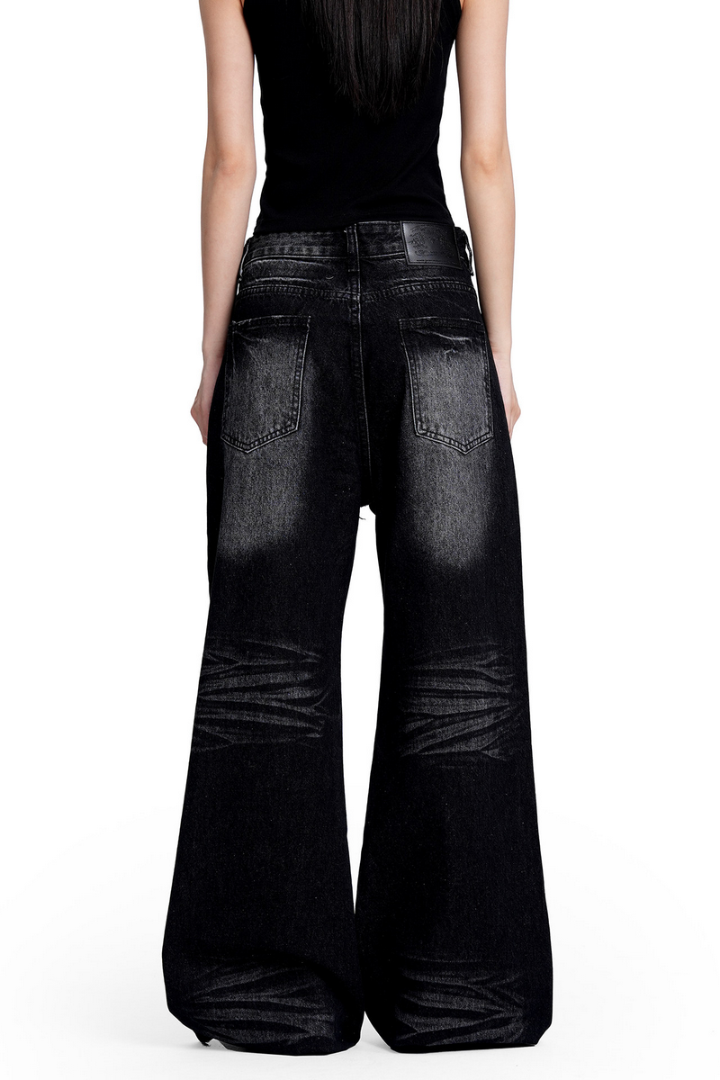 Whisker Washed Jeans