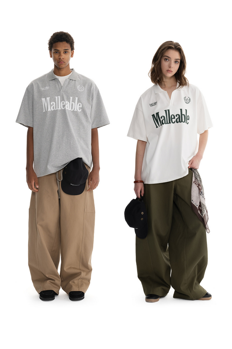 Polo Collar Jersey T-Shirt