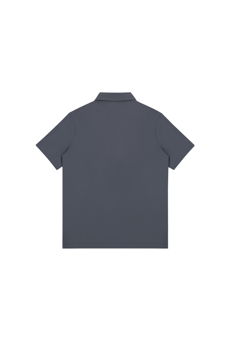 Silk Linen Polo Shirt